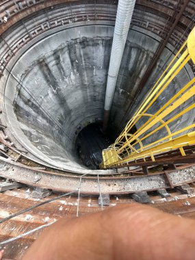 Bir yağmur suyu drenajına giriş, Texas, ABD yüksek kaliteli fotoğraf.