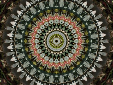 Güzel kaleydoskop arkaplanı, soyut, doku ve tasarım. 