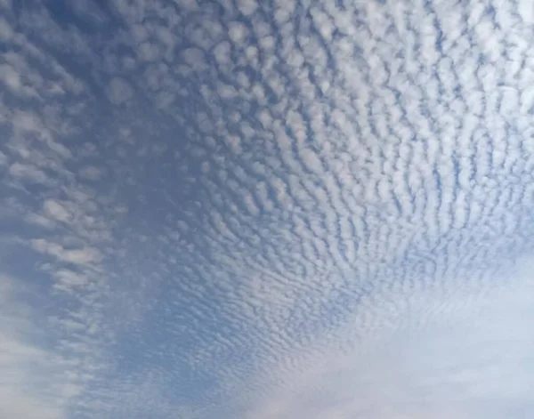 Fantastisk Naturlig Molnvy Himlen — Stockfoto