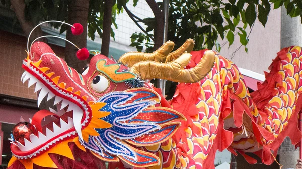 Chinese dragon on street festival