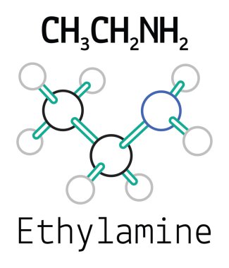 Ch3ch2nh2 halindedir molekül