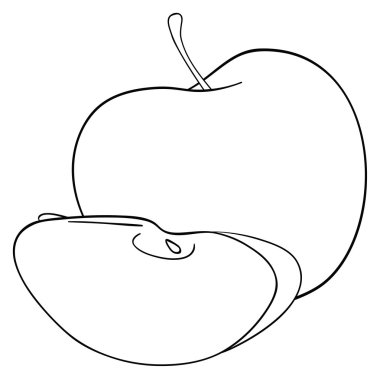 Keyifli Bahçe - bir dilim elma