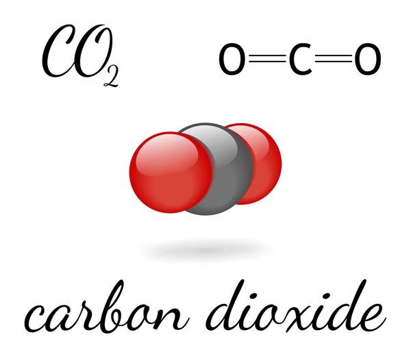 Co2 分子 — ストックベクタ