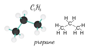 C3h8 hexamethylenetetramine molekül