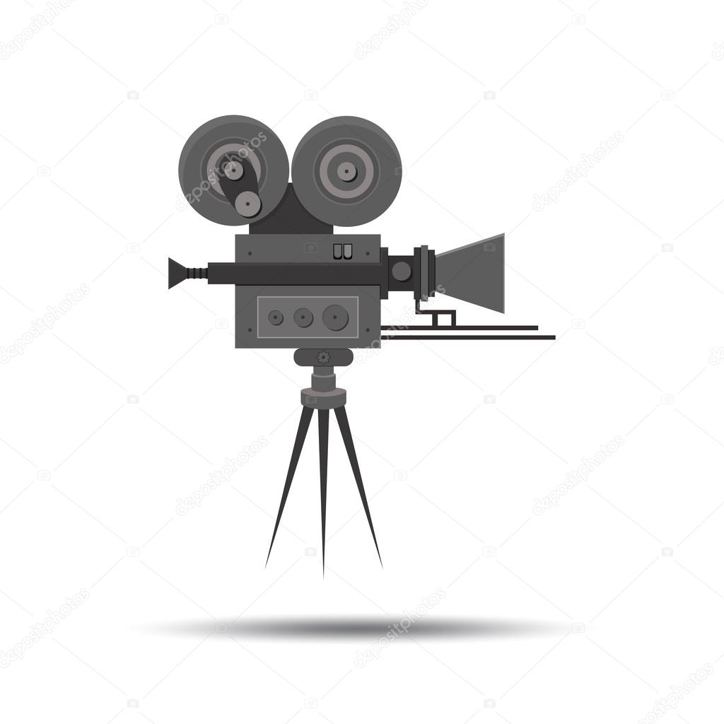 Flat detailed professional retro movie film camera Stock Vector Image by ©HappyJack #82927388 Flat detailed professional retro movie film camera Stock Vector Image by ©HappyJack #82927388