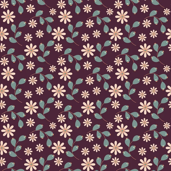 Floral seamless pattern — Stock Vector