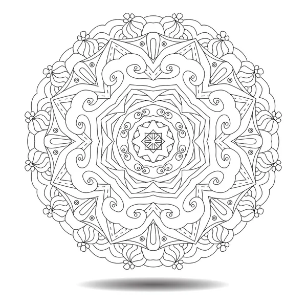 Mandala tasarım öğesi