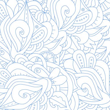 Soyut zentangle arka plan