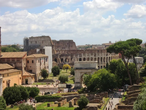 Colosseum, Palantino ve Arch Konstantin, Roma