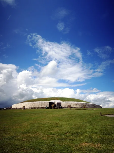 Keltische graf Newgrange (Bru na Boinne, Boune)-Ierland Rechtenvrije Stockafbeeldingen