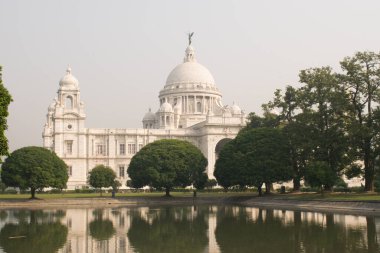 Kolkata, Hindistan 'ın ikonik Victoria Anıtı