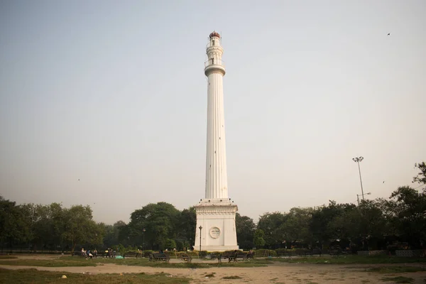 Pomnik Marty Ego Lub Minar Saheed Kalkuty Zachodni Bengal Indie Obraz Stockowy