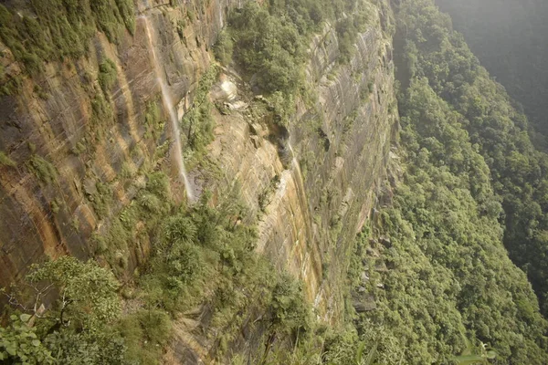 Bergschlucht Außerhalb Der Arwah Höhle Sohora Meghalaya — Stockfoto