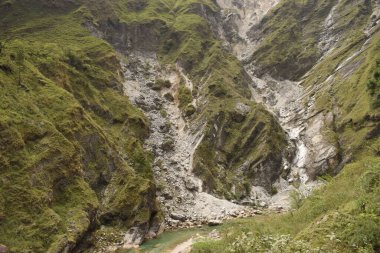 Ramganga nehrinde heyelan
