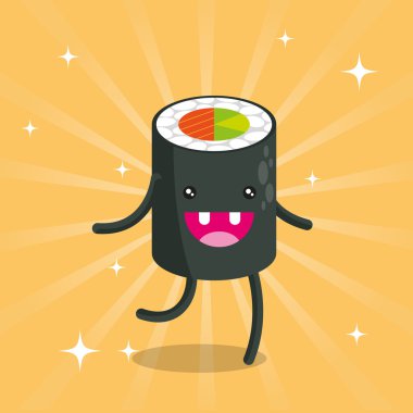 Bir mutlu suşi roll