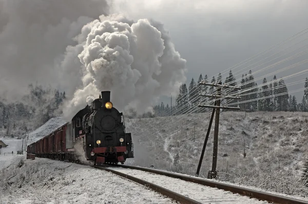 Stoomtrein — Stockfoto