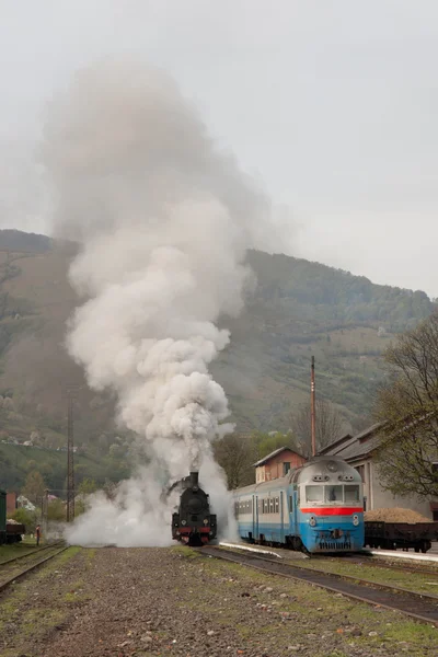 Steam train — Stock Photo, Image