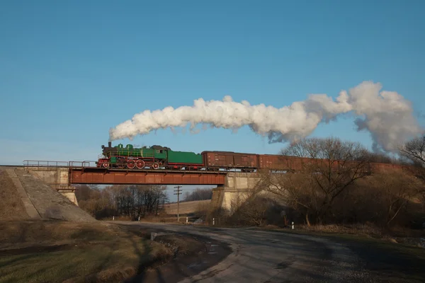 Steam train — Stock Photo, Image