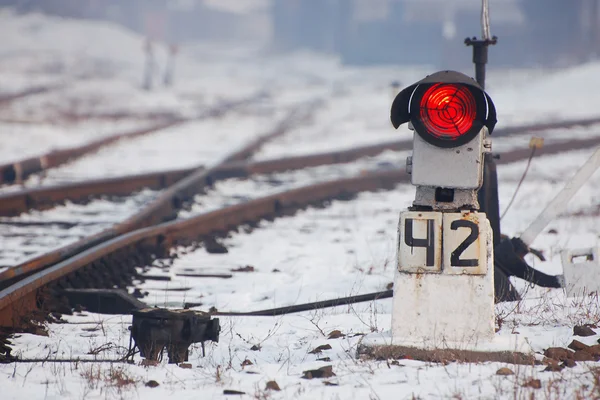 鉄道線路 — ストック写真