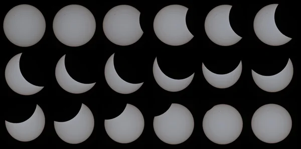 Eclipse solar — Fotografia de Stock