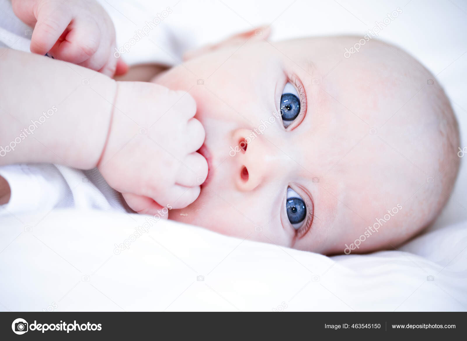 Portrait De Bebe Aux Yeux Bleus Fermeture Bouche Avec Poing Vue Rapprochee Image Libre De Droit Par Olekond C Portrait De Bebe Aux Yeux Bleus Fermeture Bouche Avec Poing Vue Rapprochee Image Libre De Droit Par Olekond C