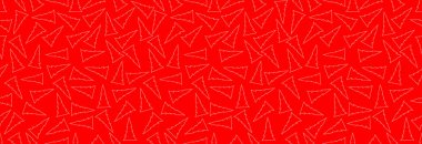 Duvar kağıdı, kırmızı arka planda bir sürü Noel ağacı. Kusursuz desen, tatil için duvar kağıdı ya da afiş.