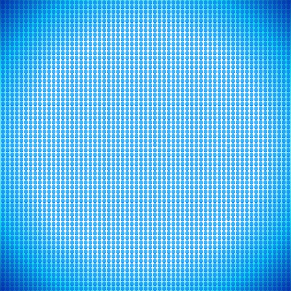 Retro naadloze blauwe polka dots — Stockvector
