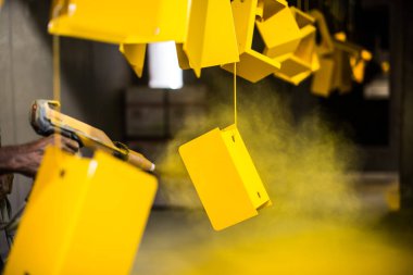 Sprey boya ürün pudrası kaplaması 