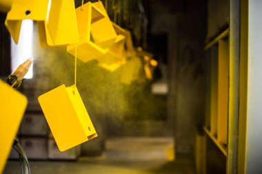 Sprey boya ürün pudrası kaplaması 