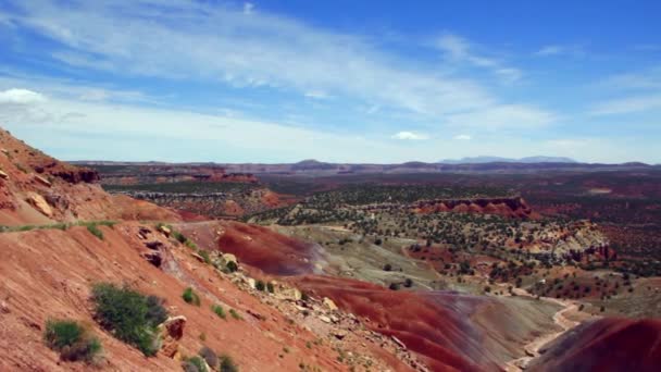 Güzel çöl manzarası — Stok video