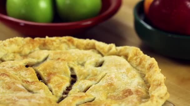 Alma Apple pie — Stock videók