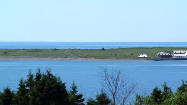 Fransız Fort Louisbourg — Stok video