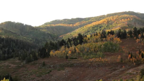 Ein malerisches Gebirge — Stockvideo