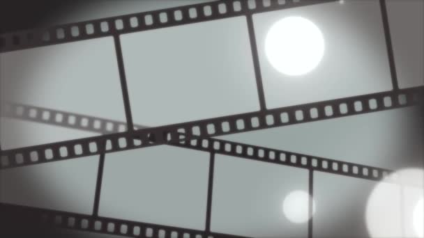 Rolos de rolo de filme — Vídeo de Stock