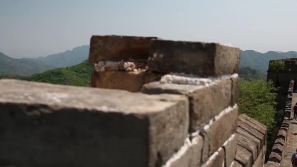 Μεγάλος τοίχος της Κίνας — Αρχείο Βίντεο