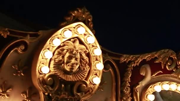 Carrousel de cirque tournant — Video