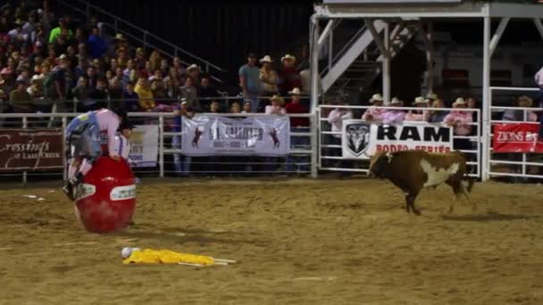 Rodeo zdarzenie w Oakley, Utah — Wideo stockowe