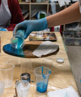 Katran tahtası dekor arka plan parke yakın çekim hobisi