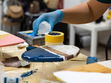 Katran tahtası dekor arka plan parke yakın çekim hobisi.