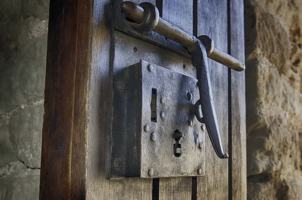 Vue de porte dans le château de Loarre — Photo