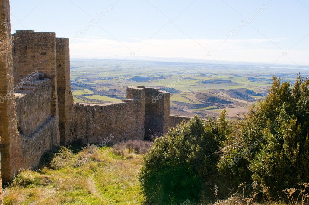 Loarre Castle, Huesca, province of Zaragoza, Arragon,  Spain