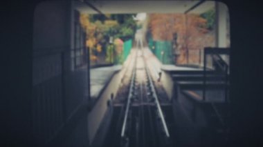 Avrupa 'daki eski tren istasyonu