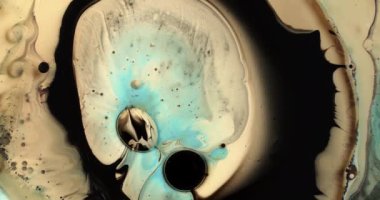 Güzel soyut sıvı deseni