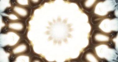 Psikedelik bulanık kaleydoskop