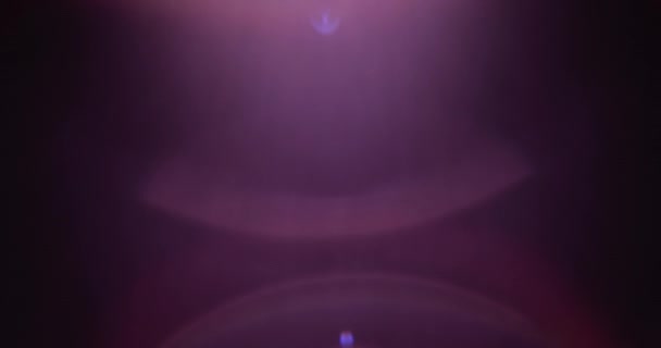 Pack of 3 purple lens flares — Stock Video