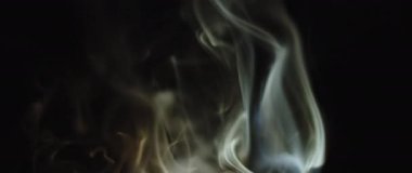 Soyut ipeksi tütsü dumanı