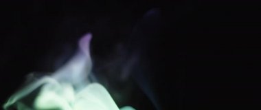 Renkli soyut ipeksi duman 