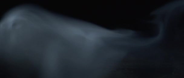 暗闇に消えていく線香の煙 — ストック動画