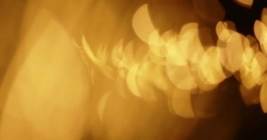 Çok katmanlı turuncu bokeh arkaplan