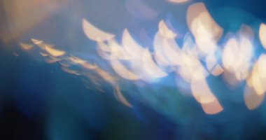 Farklı şekiller soyut kristal bokeh